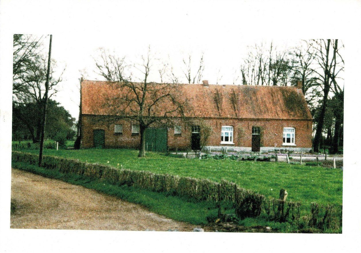 Tweede historische foto van de achtergevel van Hoeve Hornick